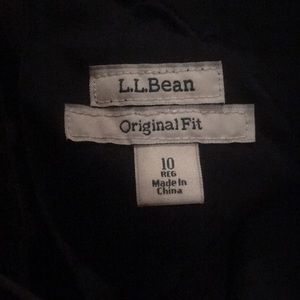 LLBean vintage original fit brown corduroy pants